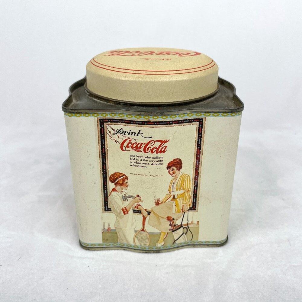 Vintage 1989 Replica Antique Coca Cola Tin